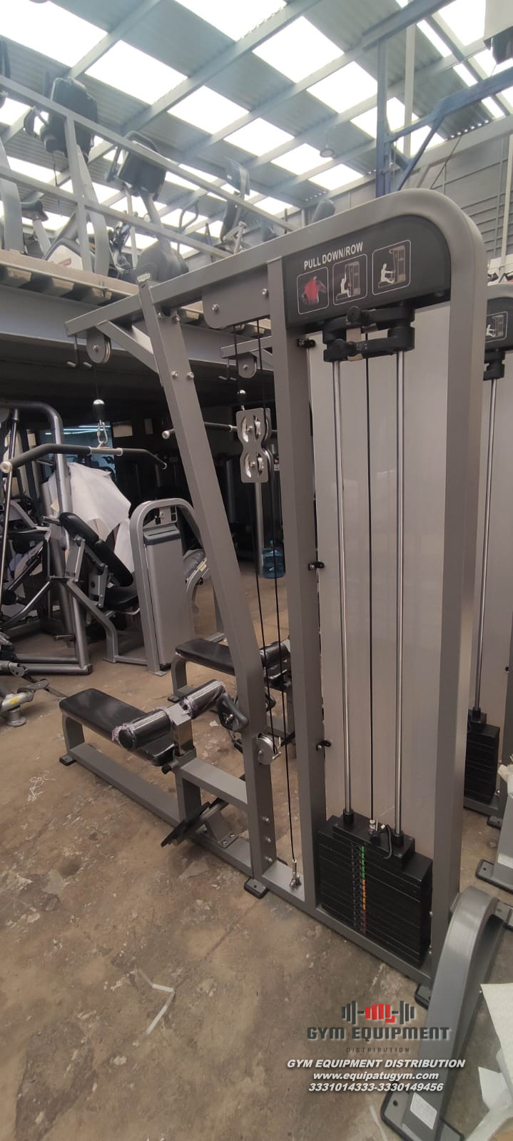 Lat Pull Down / Row Dual Doble Función