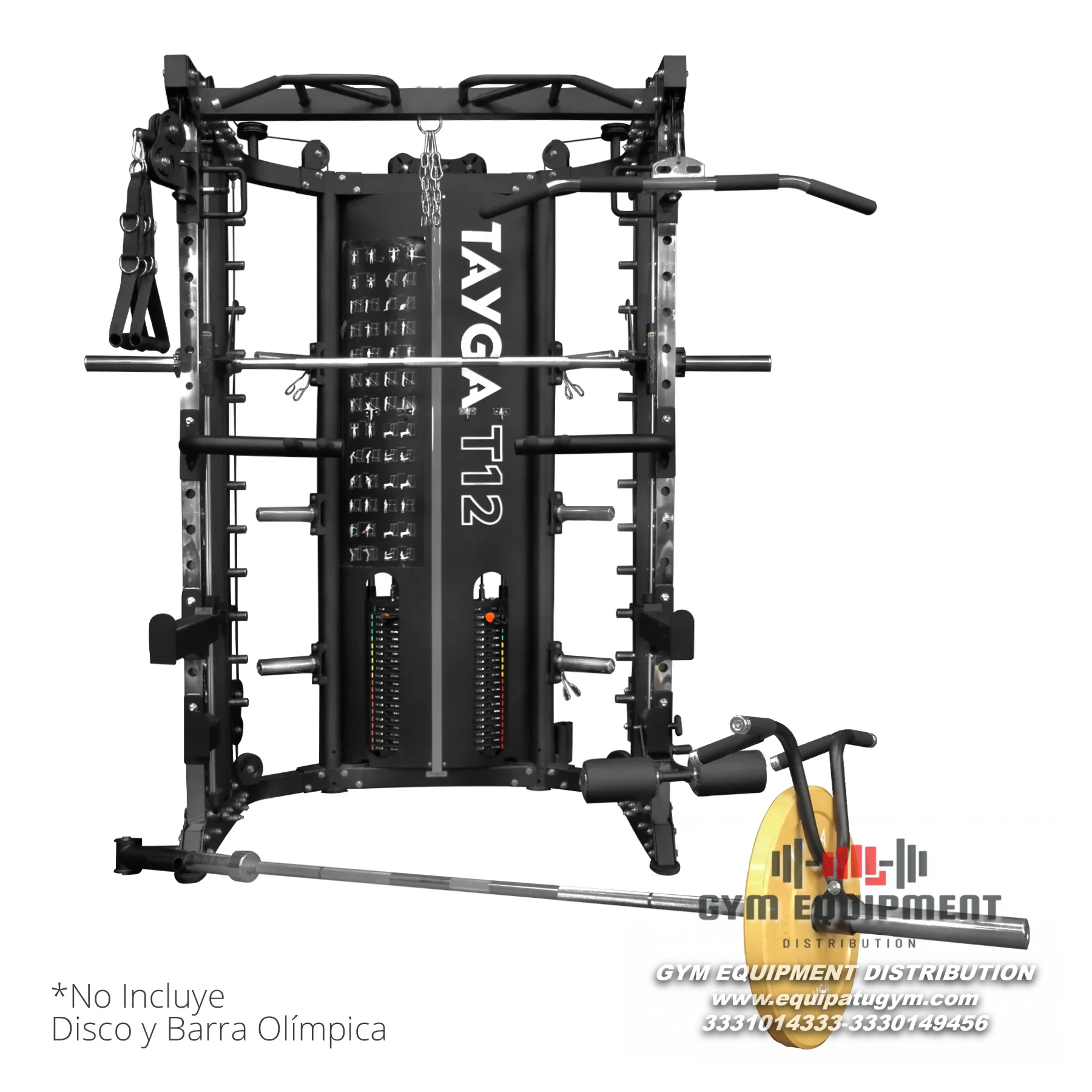 Máquina Tayga T12 para Entrenamiento de Fuerza
