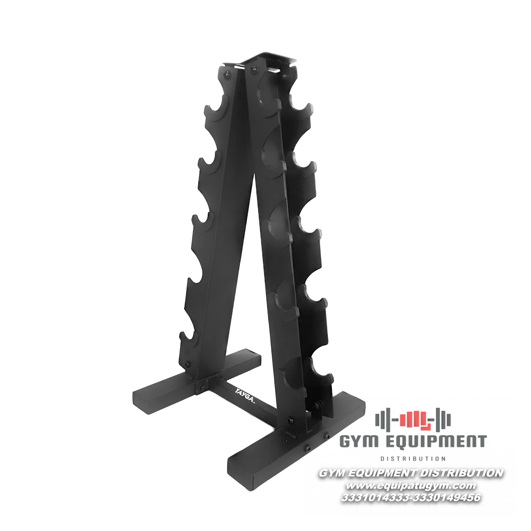 Rack para Mancuernas de 5 Pares