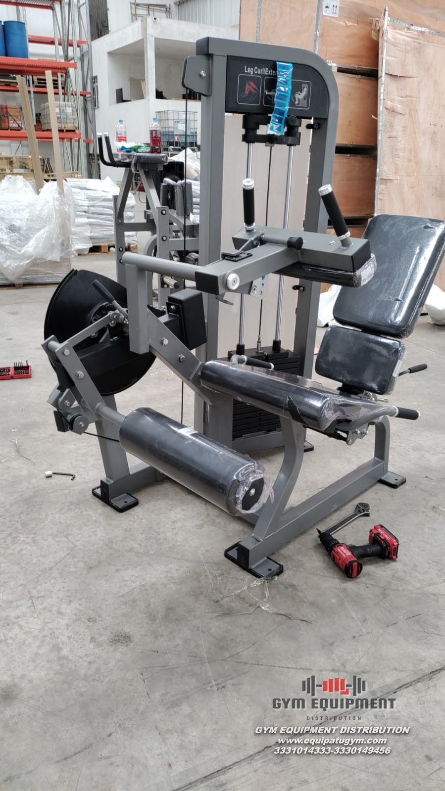 Leg Extension , Leg Curl  Doble función