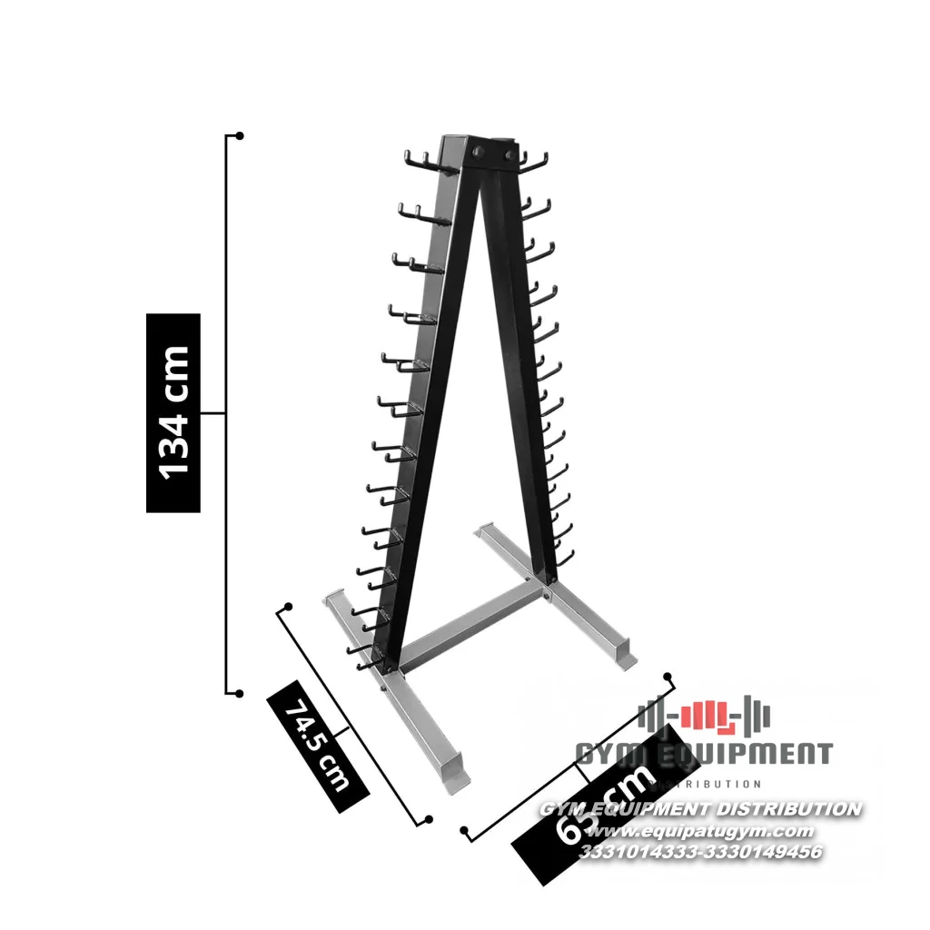 RACK PARA 12 PARES DE MANCUERNAS VINÍLICAS